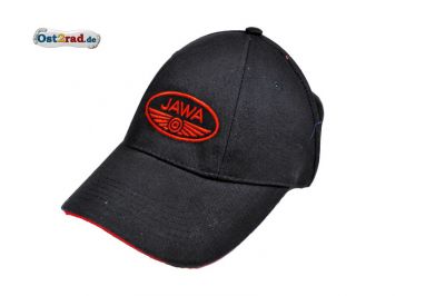 Basecap, Schirmmütze mit JAWA Logo schwarz